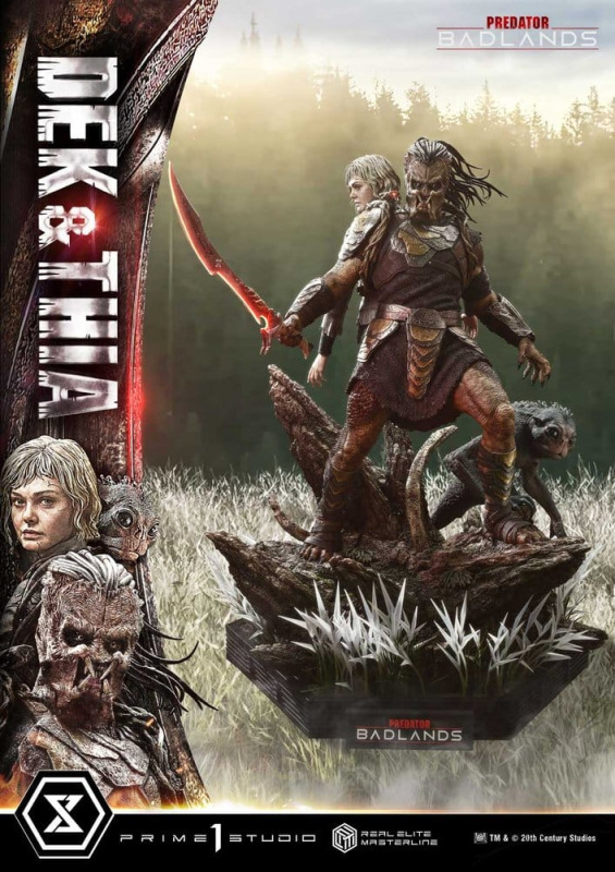 Predator Real Elite Masterline Statue 1/3 Badlands Dek & Thia DX Bonus Version 87 cm 10