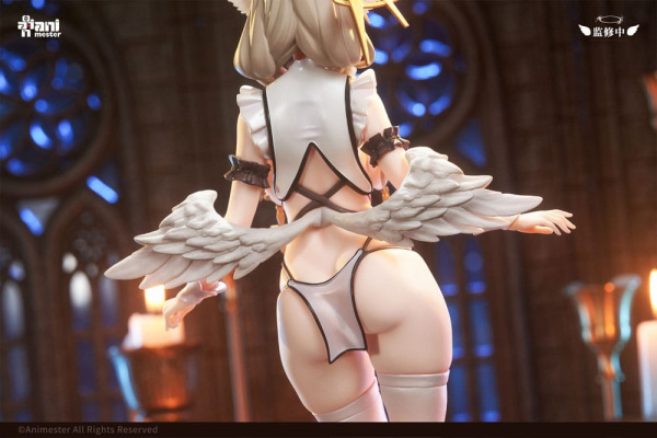 Original Character Statue 1/6 Sheng Wan Jiao Zhu Cheshire 29 cm 9