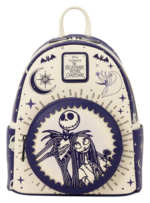Nightmare before Christmas by Loungefly Mini Backpack Jack Skellington & Sally Night Sky