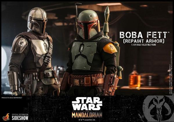 Star Wars The Mandalorian Action Figure 1/6 Boba Fett (Repaint Armor) 30 cm 8