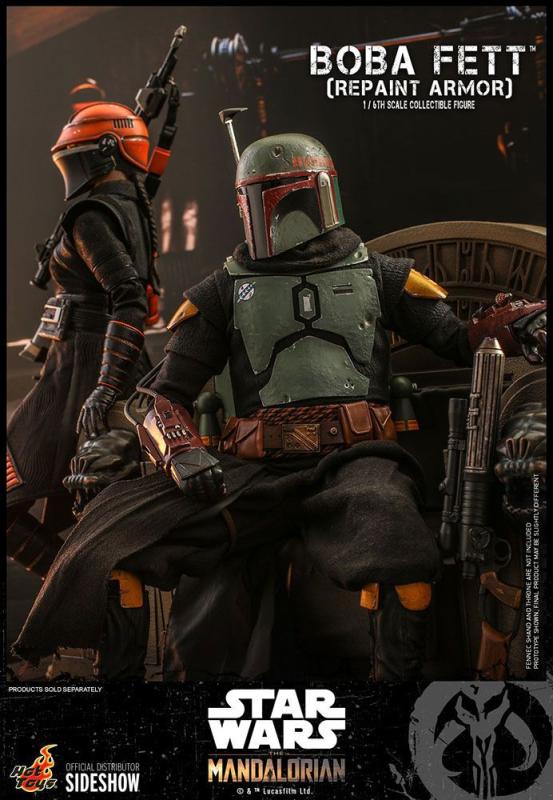 Star Wars The Mandalorian Action Figure 1/6 Boba Fett (Repaint Armor) 30 cm 5