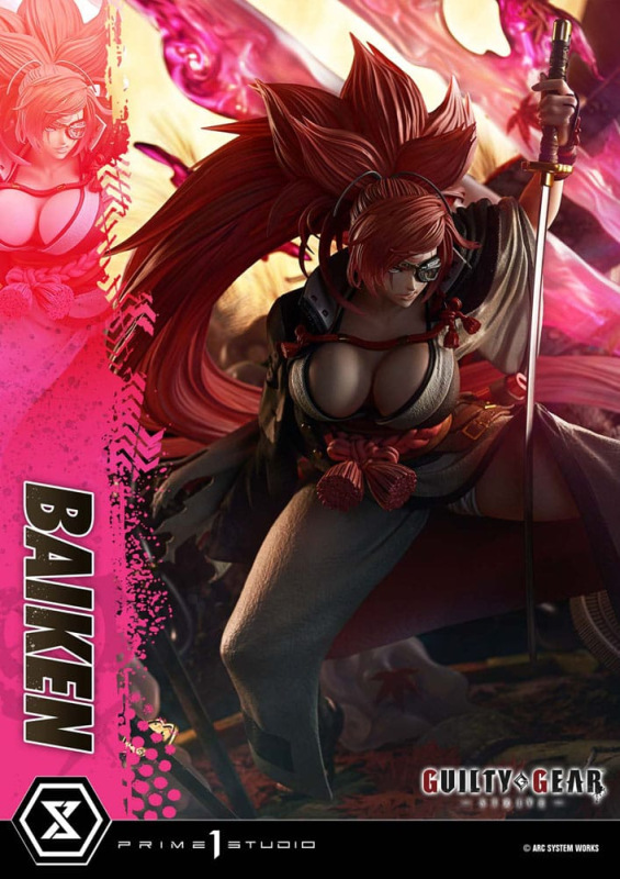 Guilty Gear Strive Ultimate Premium Masterline Series Statue 1/4 Baiken Bonus Version 80 cm 7