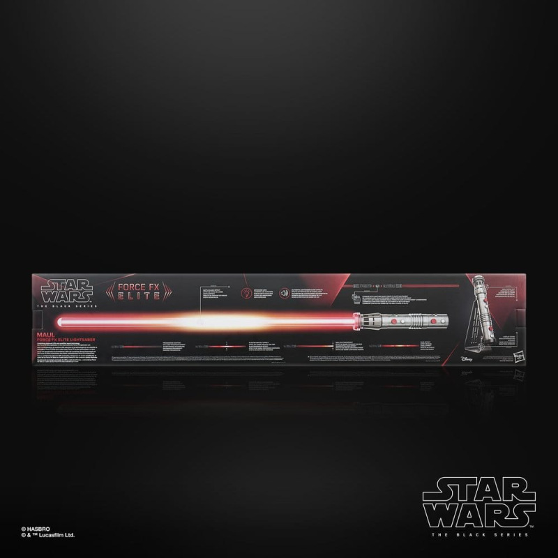 Star Wars: Maul - Shadow Lord Black Series Replica Force FX Elite Lightsaber Maul 3