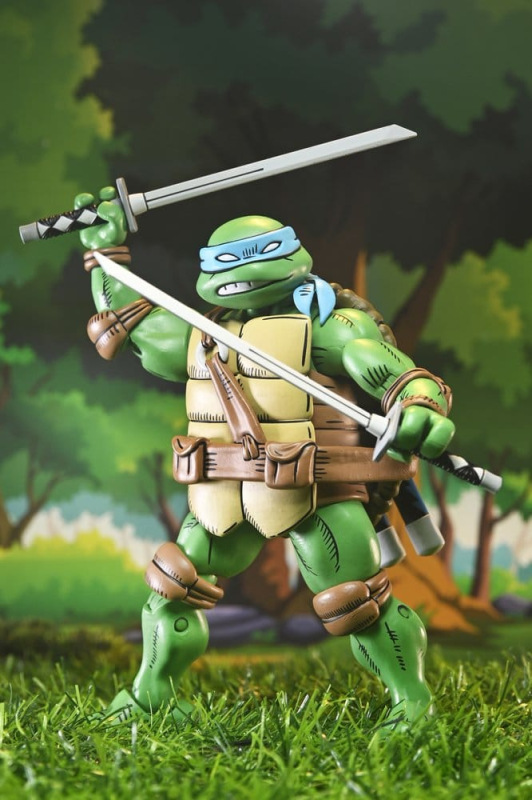 Teenage Mutant Ninja Turtles x Usagi Yojimbo Ultimate Action Figure Leonardo 18 cm 12