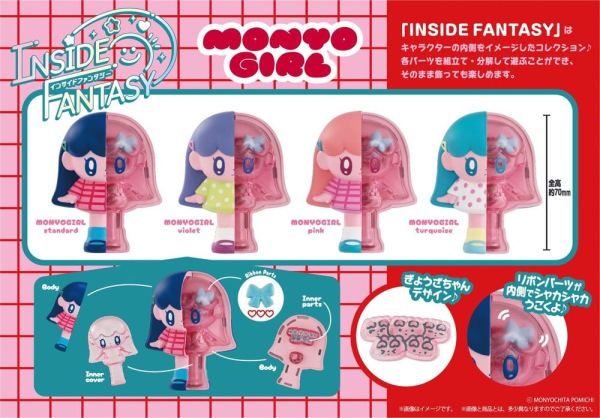 Inside Fantasy Mini Figures Monyogirl 7 cm Blind Box Display (4) 11