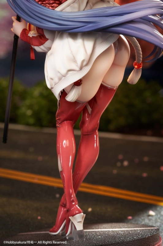 Original Character Miko Shoujo PVC Figure 1/7 Miko Race Queen Ver. Deluxe Edition 33 cm 9