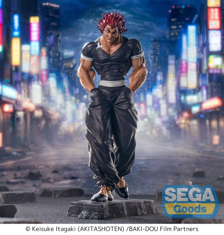 Baki-Dou Luminasta PVC Figure Yujiro Hanma 25 cm 1