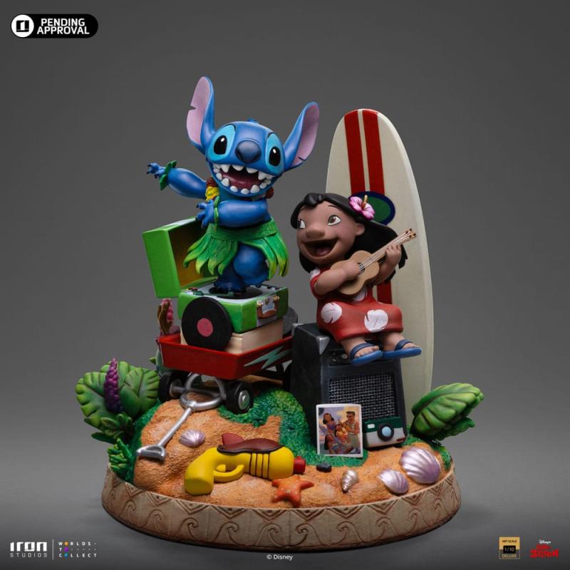 Lilo & Stitch Deluxe Art Scale Statue 1/10 Lilo & Stitch 20 cm