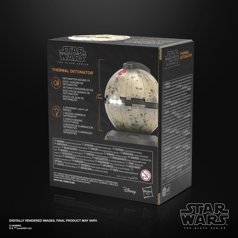 Star Wars Episode VI Black Series Electronic Thermal Detonator 12