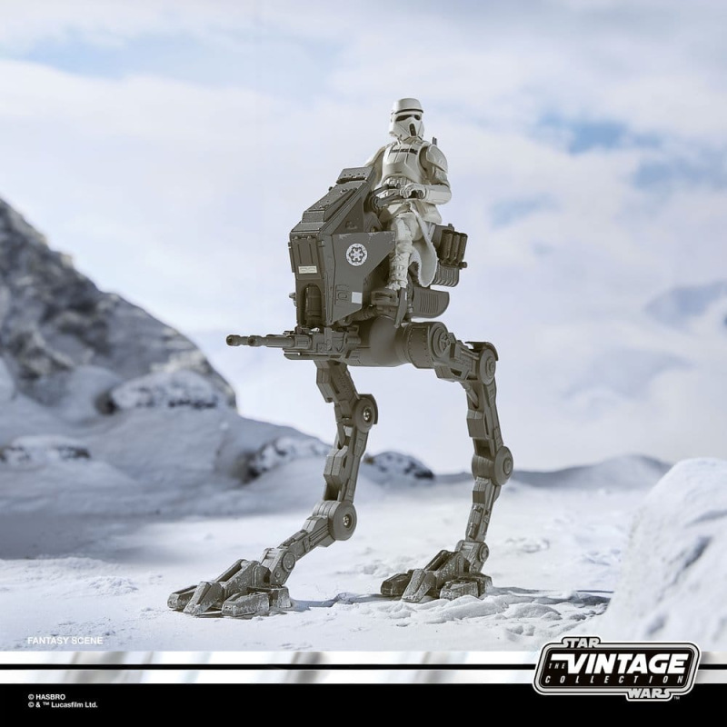 Star Wars: The Mandalorian & Grogu Vintage Collection Vehicle Imperial Remnant AT-RT 10 cm 4