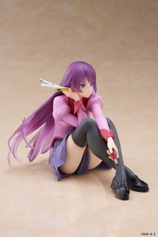 Monogatari PVC Statue Desktop Cute Figure Hitagi Senjougahara 13 cm 7