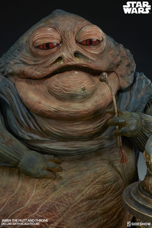 Star Wars Episode VI Action Figure 1/6 Jabba the Hutt & Throne Deluxe 34 cm 5