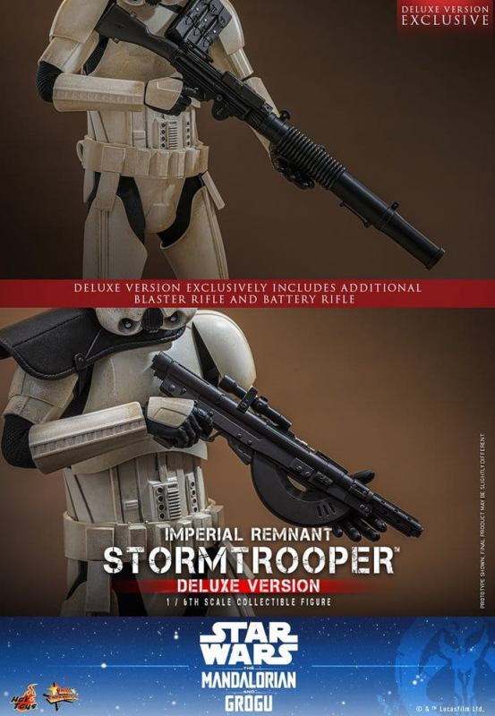 Star Wars: The Mandalorian & Grogu Movie Masterpiece Action Figure 1/6 Imperial Remnant Stormtrooper 10