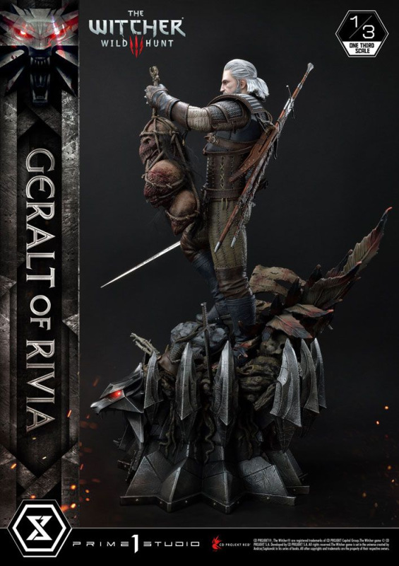 Witcher 3 Wild Hunt Statue 1/3 Geralt von Riva 88 cm 3