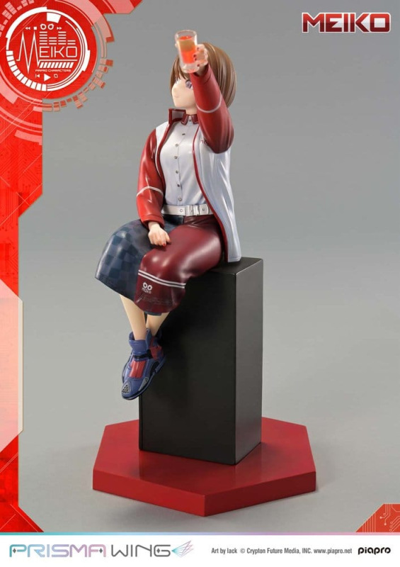 Piapro Characters Prisma Wing Statue 1/7 Meiko Illustration by lack 21 cm 7