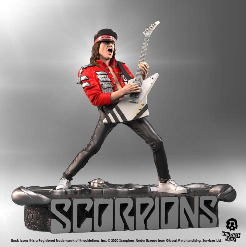 Scorpions Rock Iconz Statue Matthias Jabs Limited Edition 22 cm 5