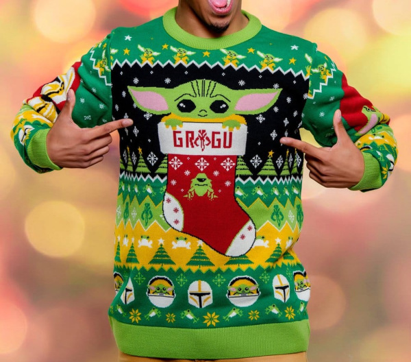 Star Wars Christmas Sweater Baby Yoda 2