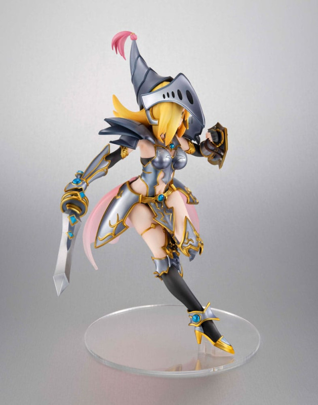 Yu-Gi-Oh! Duel Monsters Monsters Chronicle Art Works PVC Statue Dark Magician Girl the Dragon Knight 1