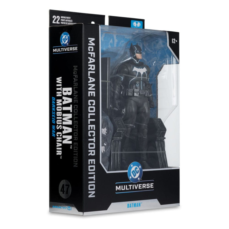 DC Multiverse McFarlane Collector Edition Action Figure #47 Batman & Mobius Chair (Darkseid War) 18 7