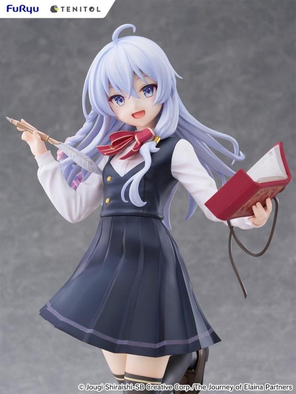 Wandering Witch: The Journey of Elaina Tenitol Tall PVC Statue Elaina School Uniform Ver. 29 cm 3