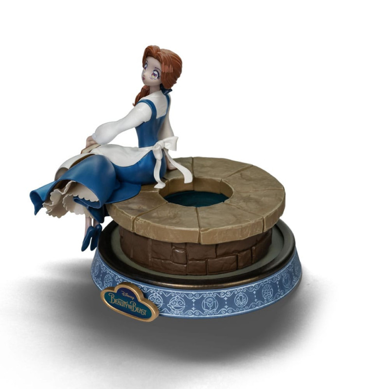 Disney Anime Princess Scale Statue Belle 15 cm 2