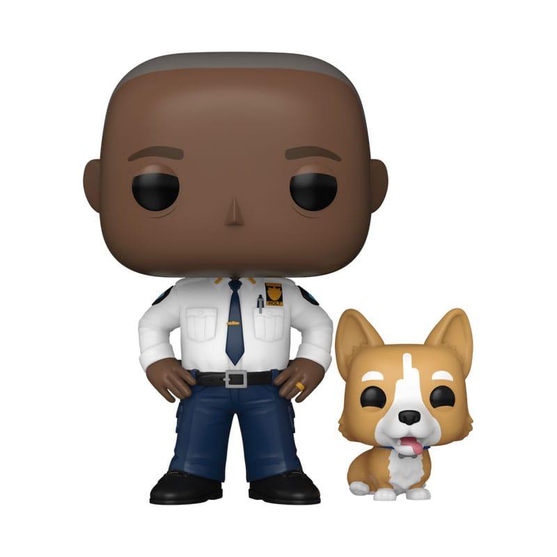 Brooklyn Nine-Nine POP! TV Vinyl Figure Cpt Holt w/dog 9 cm