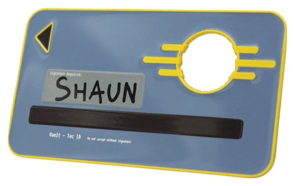 Fallout Replica Security Keycard Vault 111 Limited Edition 11 cm 1
