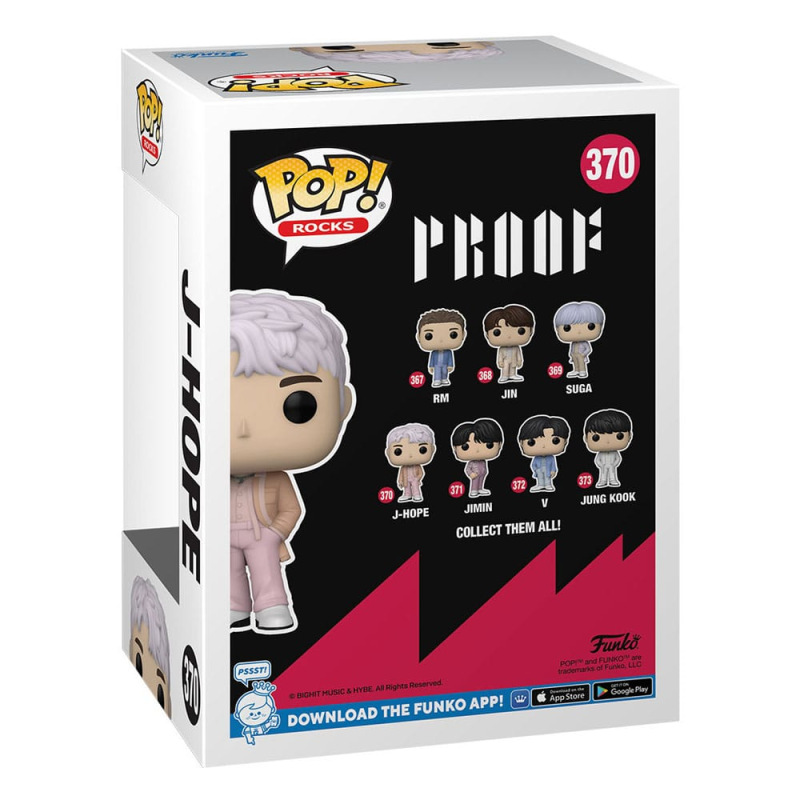 BTS POP! Rocks Vinyl Figure J Hope 9 cm 2