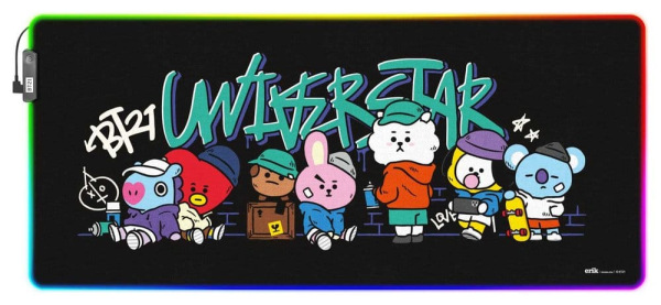 BT21 LED XXL Mouse Mat 90 x 40 cm 1