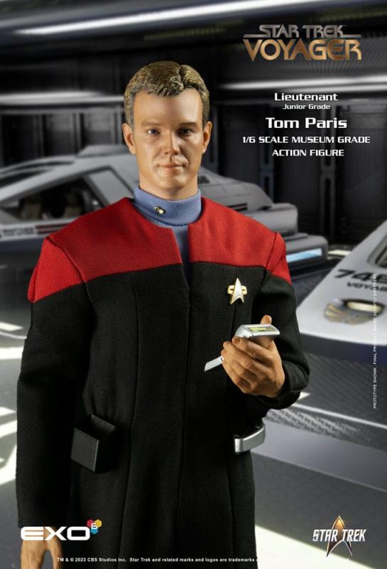 Star Trek Voyager: Lieutenant Junior Grade Tom Paris 1/6 Action Figure - Exo-6