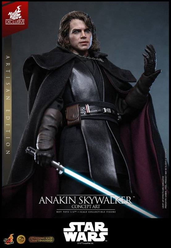 Star Wars Episode III: Revenge Of The Sith Movie Masterpiece Action Figure 1/6 Anakin Skywalker (Con 6