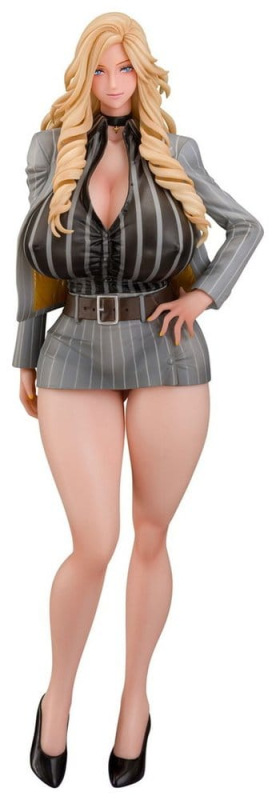 Gal Ane Shachou to Harem Office PVC Figure 1/7 Nishigori Ai (Grey Suit Ver.) 26 cm 10