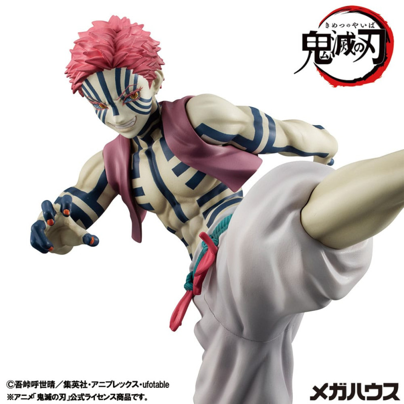 Demon Slayer Kimetsu no Yaiba G.E.M. PVC Statue Upper Three Akaza 19 cm 4