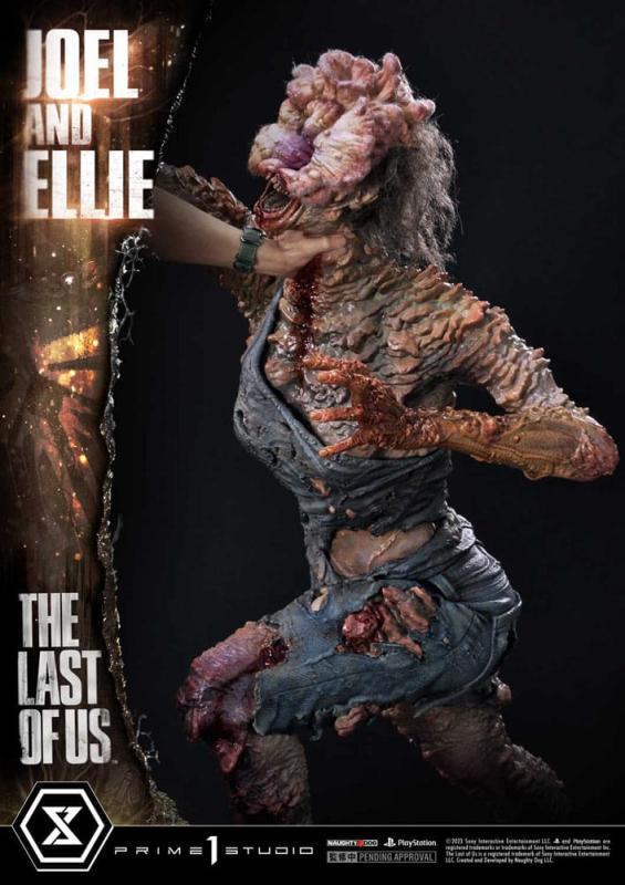 The Last of Us Part I Ultimate Premium Masterline Series Statue Joel & Ellie Deluxe Version (The Las 8