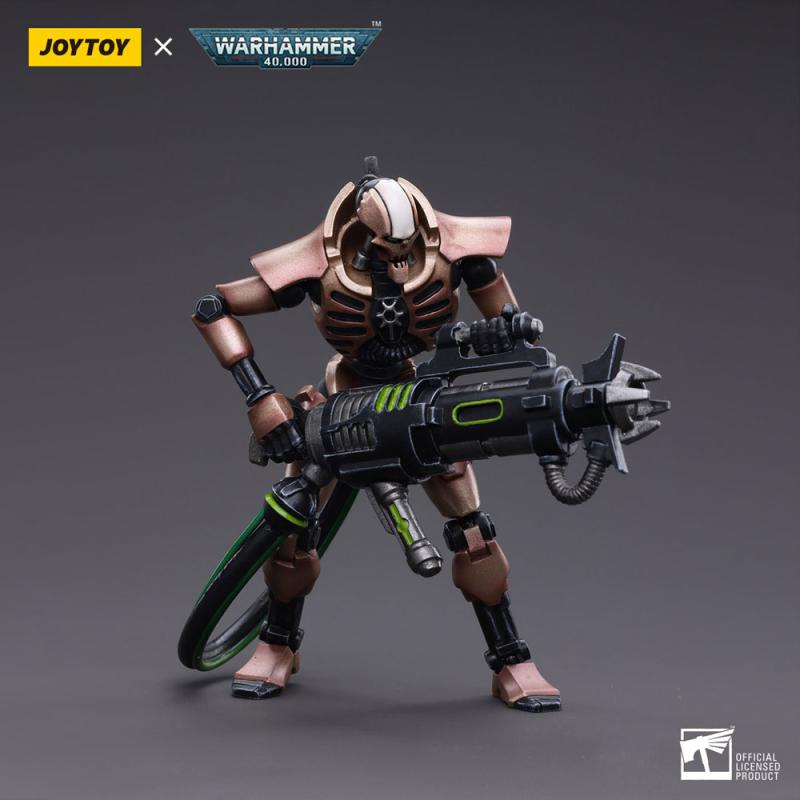 Warhammer 40k Action Figure 2-Pack 1/18 Necrons Szarekhan Dynasty Immortal with Tesla Carbine 11 cm