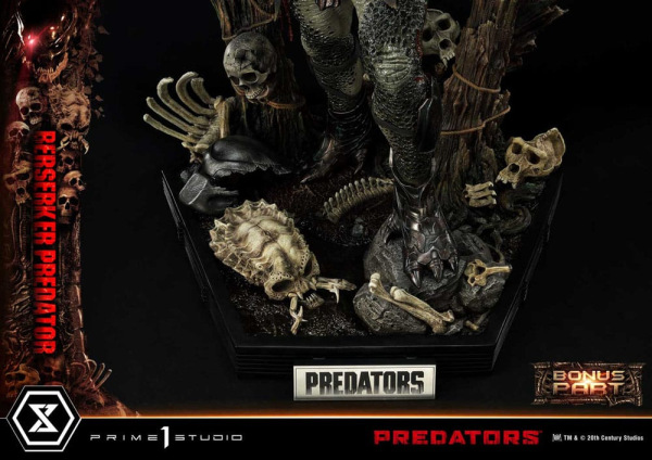 Predators Statue Berserker Predator Deluxe Bonus Version 100 cm 3