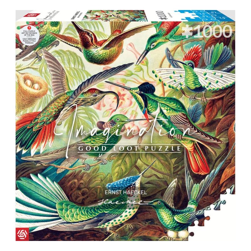 Ernst Haeckel Imagination Puzzle Hummingbirds/Kolibry (1000 pieces)