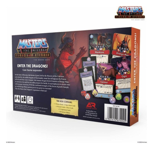 Masters of the Universe Board Game Expansion Fields of Eternia - Enter the Dragons! *English Version 1