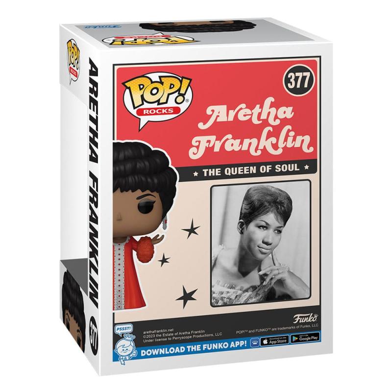 Aretha Franklin POP! Rocks Vinyl Figure Aretha Franklin(AW Show) 9 cm