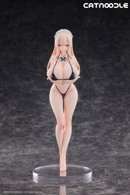 Original Character PVC Statue 1/6 Dosukebe Bikini wo Kitekureru Juujun na Maid-san Illustration by H