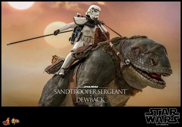 Star Wars Episode IV Action Figure 2-Pack 1/6 Sandtrooper Sergeant & Dewback 30 cm