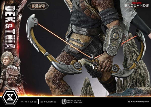 Predator Real Elite Masterline Statue 1/3 Badlands Dek & Thia DX Bonus Version 87 cm 8
