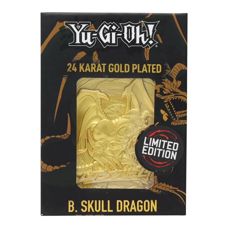 Yu-Gi-Oh! Replica Card B. Skull Dragon (gold plated) 3