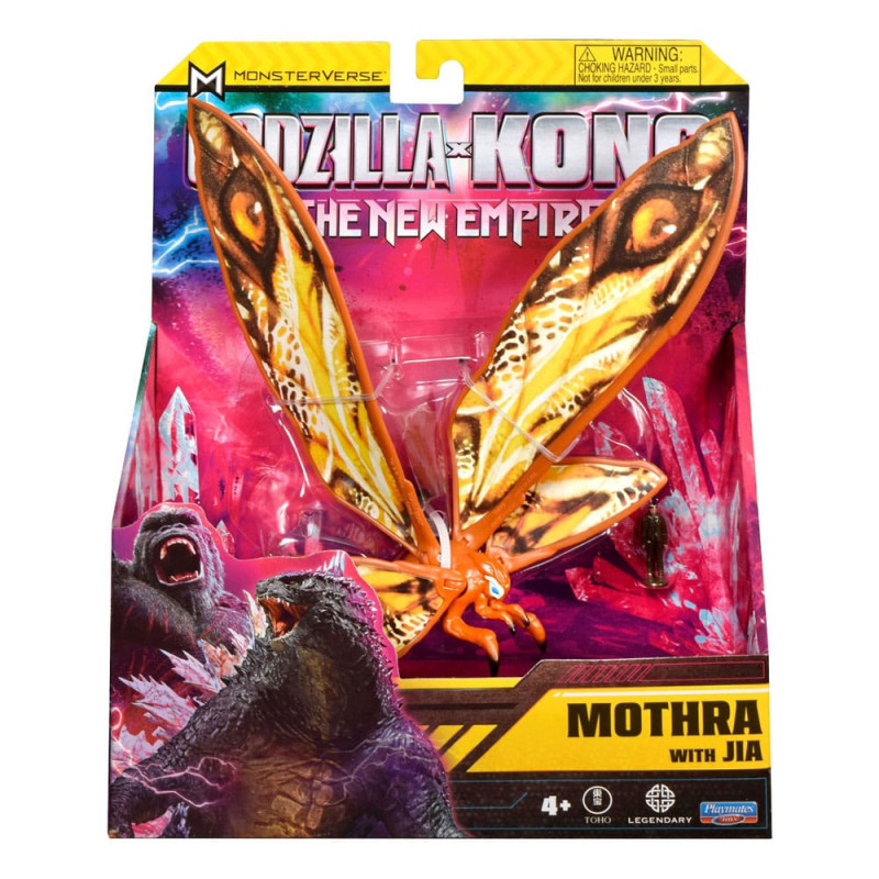 Godzilla x Kong: The New Empire Action Figure Mothra with Jiva 15 cm 2