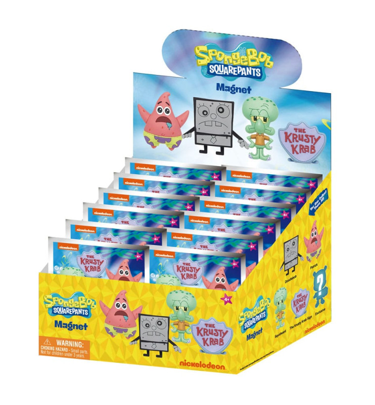 SpongeBob SquarePants 3D Magnets Series 1 Display (12) 2