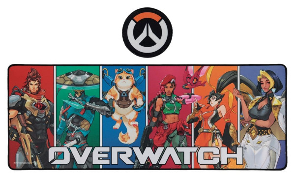 Overwatch Desk Pad & Coaster Set