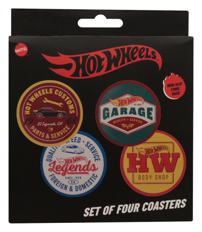 Hot Wheels Coaster 4-Pack 12
