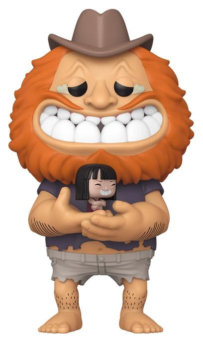 One Piece Super Sized POP! Animation Vinyl Figure Saul w/ Nico Robin 15 cm