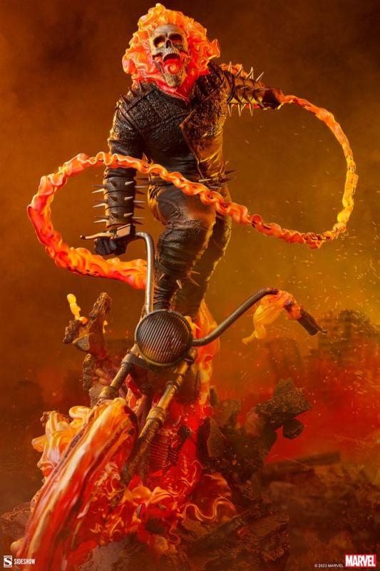 Marvel: Ghost Rider 53 cm Premium Format Statue - Sideshow Collectibles