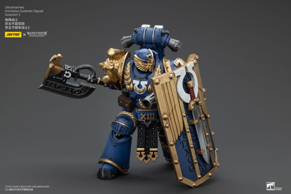 Warhammer The Horus Heresy Action Figure 1/18 Ultramarines Invictarus Suzerain Squad Suzerain 2 12 c 3